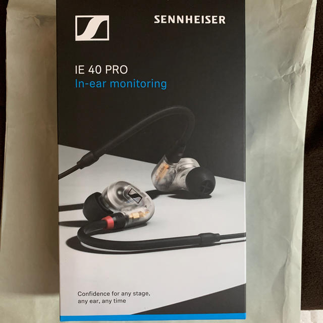 ヘッドフォン/イヤフォン【GW特別価格】ゼンハイザー　Sennheiser IE 40 PRO