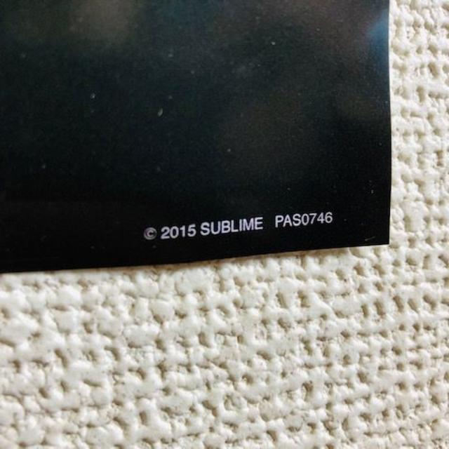 SUBLIME 海外限定ポスター オフィシャル正規品 貴重の通販 by