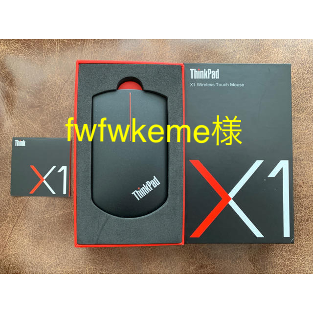 レノボ　4X30K40903 ThinkPad X1 ワイヤレスタッチマウス