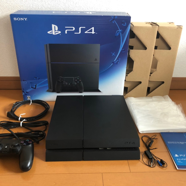 PlayStation4 - PS4 本体 ジェット・ブラック 500GB CUH-1200A…の通販 by あお's shop｜プレイ