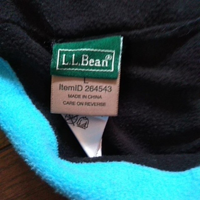 L.L.Bean(エルエルビーン)のLL.Bean キッズ　フリースキャップ　サイズL  ブルー キッズ/ベビー/マタニティのこども用ファッション小物(帽子)の商品写真