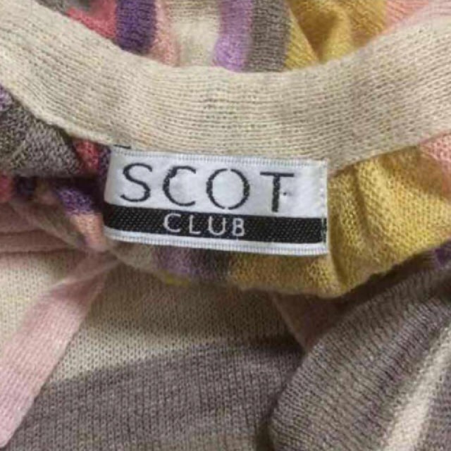 SCOT CLUB(スコットクラブ)のスコットクラブ　春夏ニットカットソー レディースのトップス(カットソー(半袖/袖なし))の商品写真