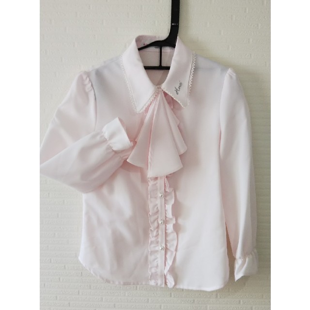 HIROMICHI NAKANO(ヒロミチナカノ)のフォーマル3点セット ホワイト&あわいピンク かわいい 120サイズ キッズ/ベビー/マタニティのキッズ服女の子用(90cm~)(ドレス/フォーマル)の商品写真