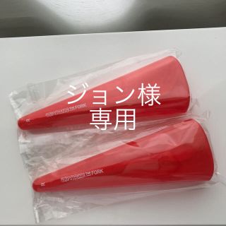 ニッシンショクヒン(日清食品)のカップヌードル フォーク 右利き用 2本セット(カトラリー/箸)