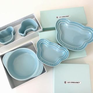 ルクルーゼ(LE CREUSET)の【新品未使用】ル・クルーゼベビー セット(食器)