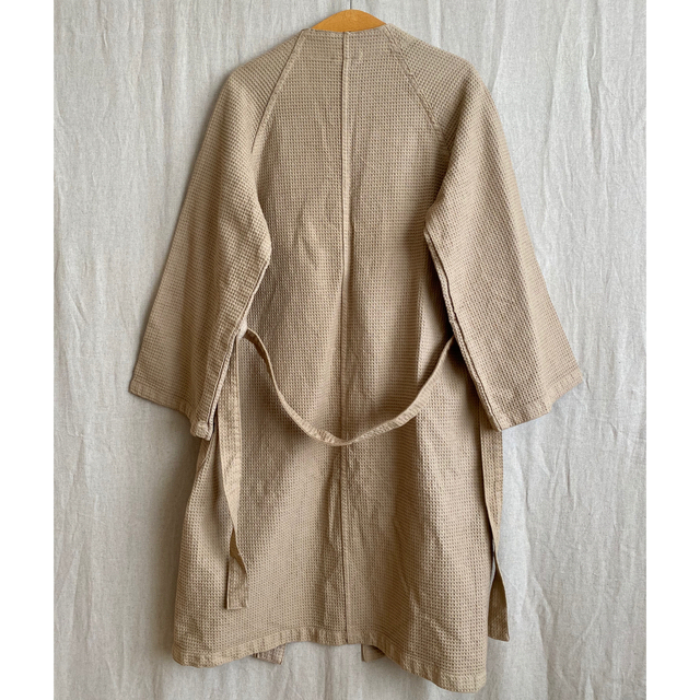 Maison Martin Margiela(マルタンマルジェラ)のイタリア軍 COTTON WAFFLE GOWN COAT ビンテージ メンズのジャケット/アウター(ミリタリージャケット)の商品写真