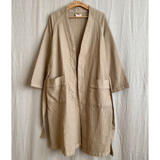 マルタンマルジェラ(Maison Martin Margiela)のイタリア軍 COTTON WAFFLE GOWN COAT ビンテージ(ミリタリージャケット)