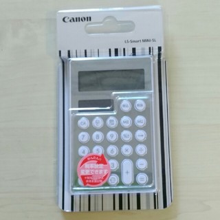 キヤノン(Canon)のキヤノン canon 電卓 LS-Smart MINI-SL シルバー(オフィス用品一般)