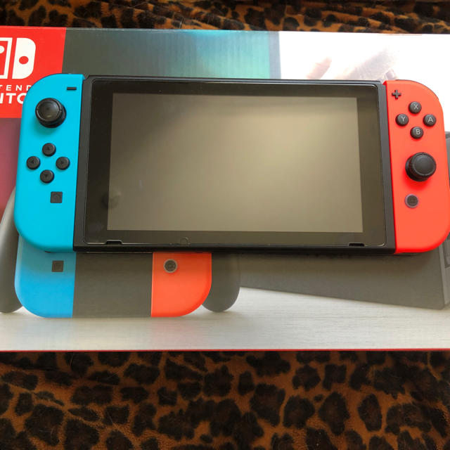 Nintendo Switch  ネオンブルー スイッチ 使用品 注意あり