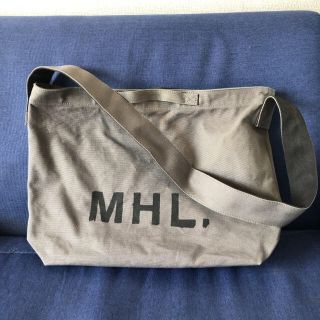 マーガレットハウエル(MARGARET HOWELL)のMHL.heavy cotton canvas (ショルダーバッグ)