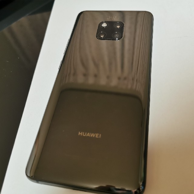 スマホ/家電/カメラHUAWEI Mate 20 Pro ブラック SIMフリー