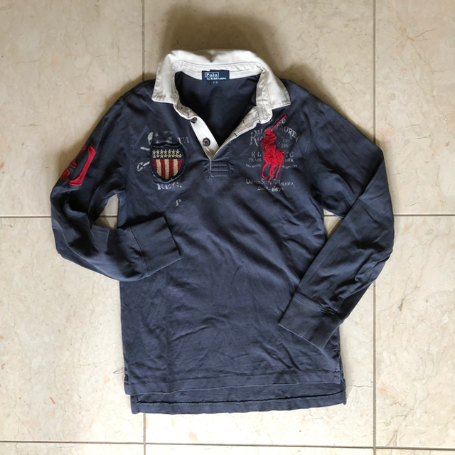 POLO RALPH LAUREN(ポロラルフローレン)のラルフローレン　ロングTシャツ2枚セット キッズ/ベビー/マタニティのキッズ服男の子用(90cm~)(Tシャツ/カットソー)の商品写真