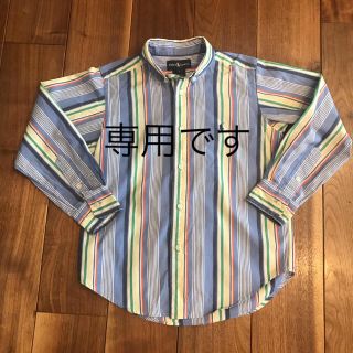 ラルフローレン(Ralph Lauren)のラルフローレン　キッズストライプシャツ　6(Tシャツ/カットソー)