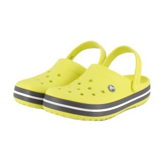 クロックス(crocs)のクロックス クロックバンド クロッグ Citrus / Grey 25cm(サンダル)