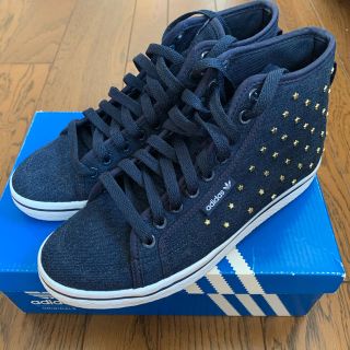 アディダス(adidas)のadidas  ハイカットスニーカー　デニムスタッズ　アディダス(スニーカー)