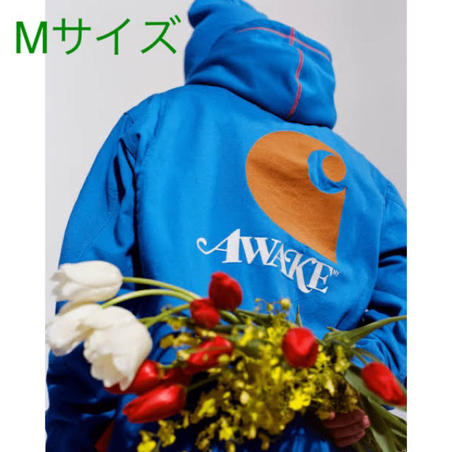 carhartt(カーハート)のCarhartt AWAKE HOODIE ブルー Mサイズ メンズのトップス(パーカー)の商品写真