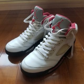 ナイキ(NIKE)のAIR JORDAN5 RETRO FIRE RED(スニーカー)