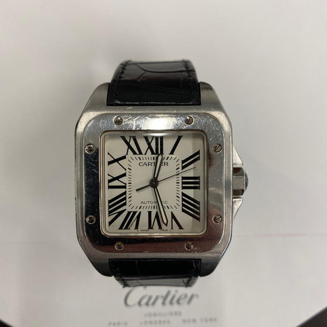 Cartier(カルティエ)のmozk様専用　カルティエ サントス100 LM  メンズの時計(腕時計(アナログ))の商品写真