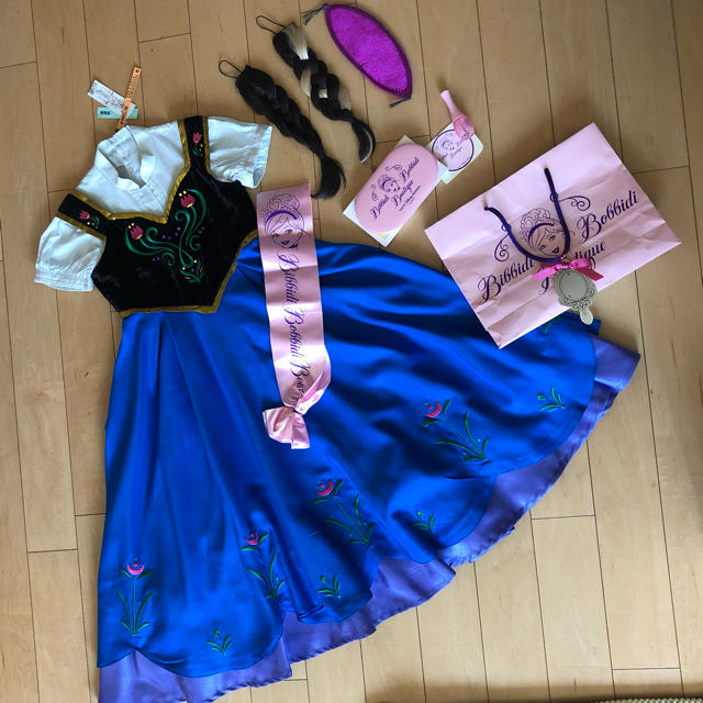 Disney(ディズニー)のビビディバビディブティック　アナ キッズ/ベビー/マタニティのキッズ服女の子用(90cm~)(ドレス/フォーマル)の商品写真