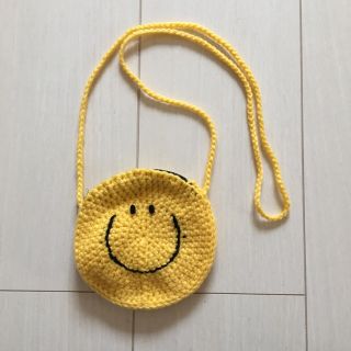 ニコちゃんポシェット　ハンドメイド(ファッション雑貨)