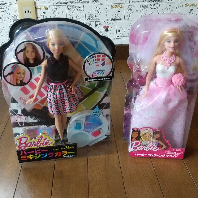 セールBarbie ミキシングカラー&ウェディングブライドセット