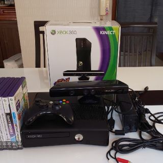 エックスボックス360(Xbox360)の値下げ XBOX360  KINECT  ソフト6本付き(家庭用ゲーム機本体)