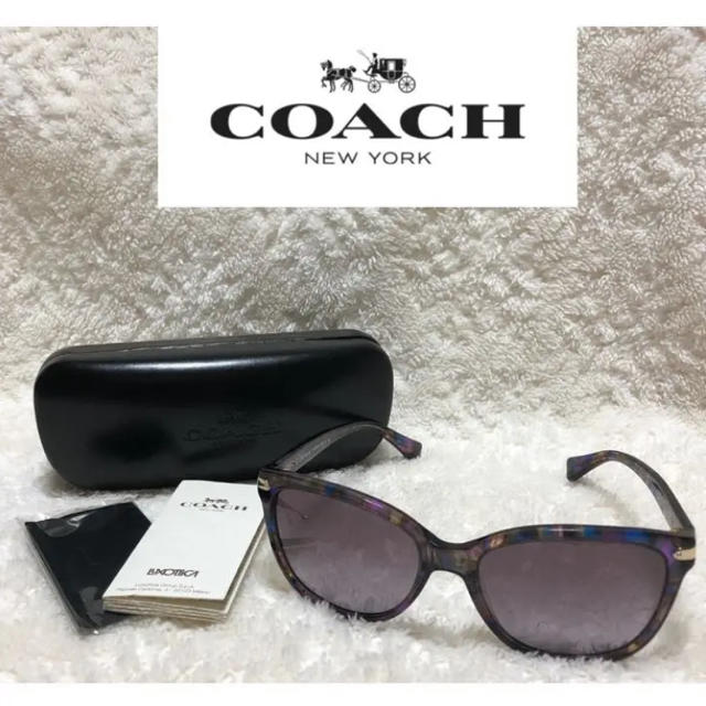COACH(コーチ)の【新品】COACH コーチ/ レディース UVカット　サングラス hc8132 レディースのファッション小物(サングラス/メガネ)の商品写真
