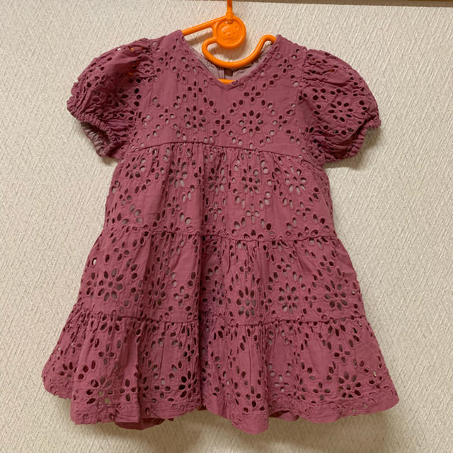 petit main(プティマイン)のプティマイン  ワンピース　80 新品 キッズ/ベビー/マタニティのベビー服(~85cm)(ワンピース)の商品写真