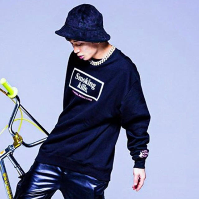 #FR2 ASSC crewneck TAKUYA∞着用　黒