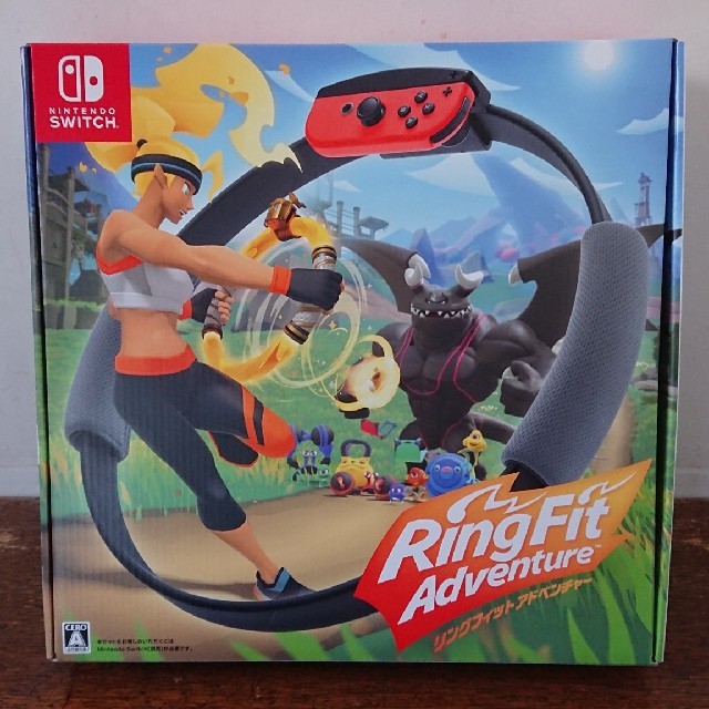 新品　任天堂スイッチ　リングフィットアドベンチャー　パッケージ版