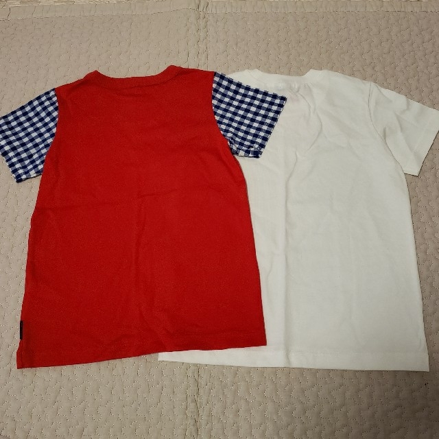 mikihouse(ミキハウス)のミキハウス　Tシャツ2枚セット 110cm キッズ/ベビー/マタニティのキッズ服男の子用(90cm~)(Tシャツ/カットソー)の商品写真