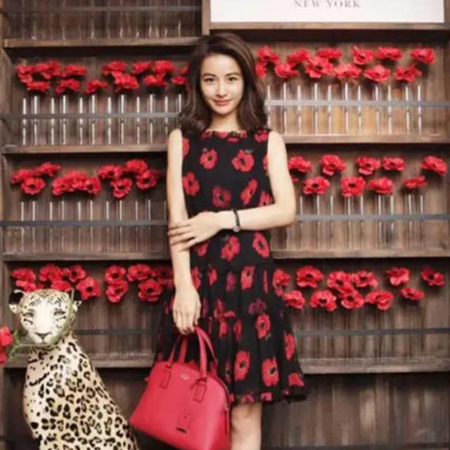 Kate Spade 花柄ワンピース