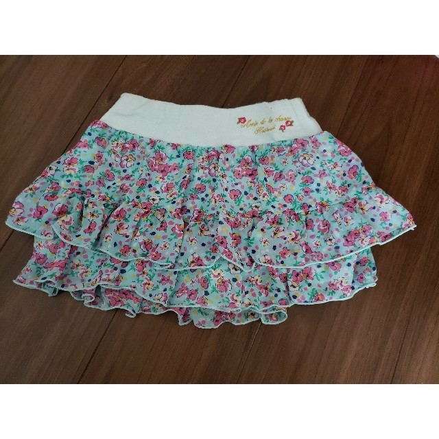 HusHush(ハッシュアッシュ)の女の子スカート120 キッズ/ベビー/マタニティのキッズ服女の子用(90cm~)(スカート)の商品写真