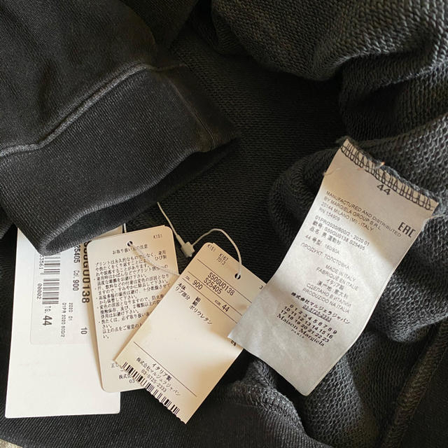 20ss Maison Margiela Memory Ofラベルスウェット 20ss Maison Margiela Memory Ofラベルスウェット