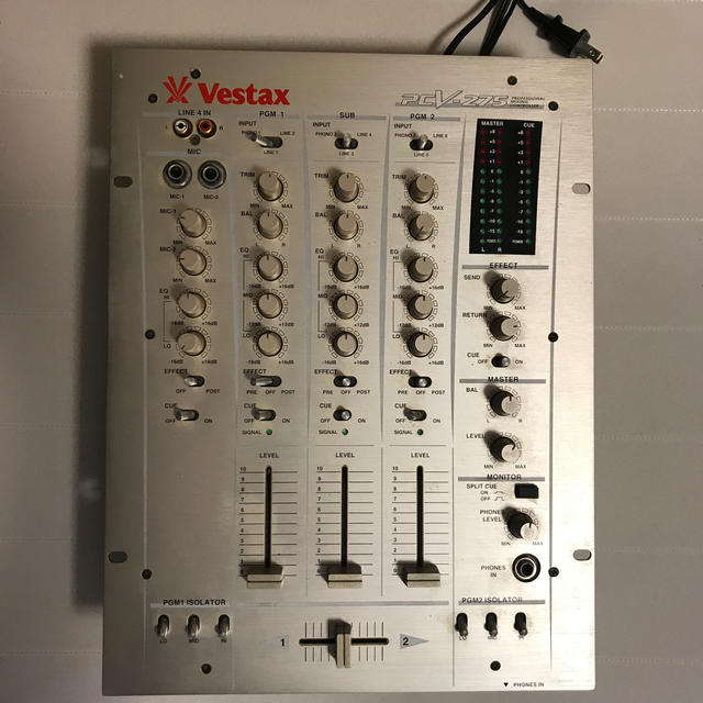 Vestax PCV-275 ベスタクス DJ ミキサー - DJミキサー