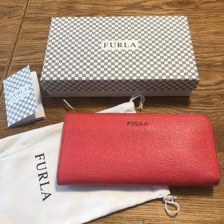 フルラ(Furla)のフルラ  長財布　オレンジ(財布)