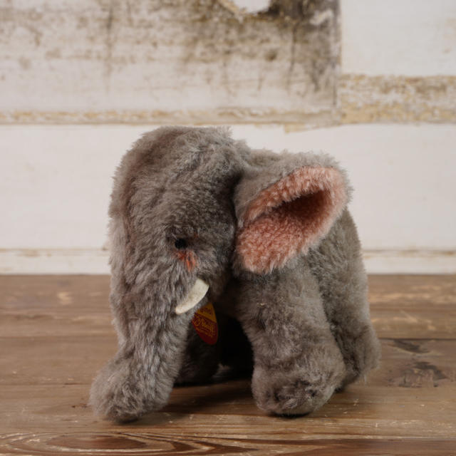 【レア】Steiff  ゾウ 「Elephant Jacobombo」15cm ぬいぐるみ