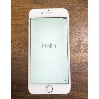 アイフォーン(iPhone)のiPhone6 64GB ゴールド SoftBank 初期化済　本体(スマートフォン本体)