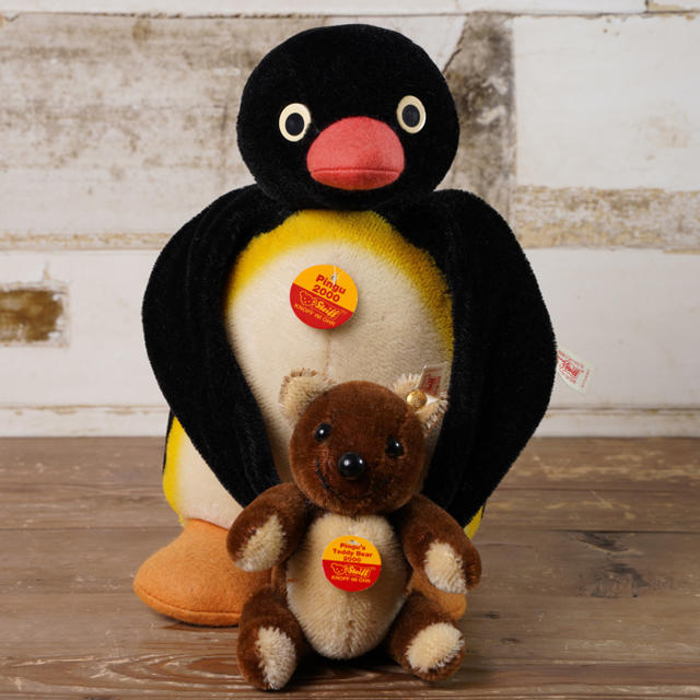 Steiff シュタイフ ピングー 「Pingu&Bear Set2000」の通販 by Steiff シュタイフ ピングー 「Pingu&Bear Set2000」の通販 by