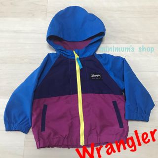 ラングラー(Wrangler)のWrangler ナイロンパーカー ウィンドブレーカー カラフル フード付 90(ジャケット/上着)