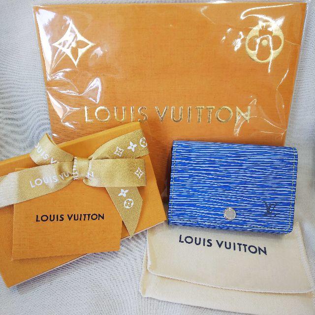 売れ筋】 LOUIS VUITTON 未使用 ルイヴィトン エピ レザー 名刺入れ
