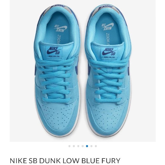 NIKE SB DUNK LOW BLUE FURY - スニーカー