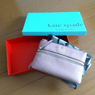 ケイトスペードニューヨーク(kate spade new york)のkate spade♠マルチポーチ♥箱付き(ポーチ)