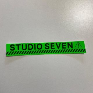 サンダイメジェイソウルブラザーズ(三代目 J Soul Brothers)のSTUDIO SEVEN ステッカー 緑(ミュージシャン)