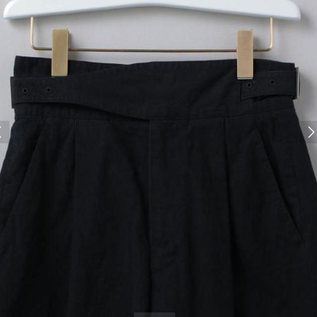BEAUTY&YOUTH UNITED ARROWS(ビューティアンドユースユナイテッドアローズ)のroku 6  ロク　新作　ハーフパンツ　ショートパンツ　人気　ブラック メンズのパンツ(ショートパンツ)の商品写真