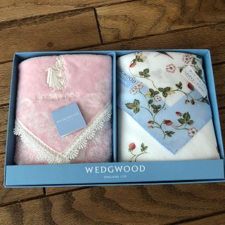 ウェッジウッド(WEDGWOOD)のハンカチ　未使用　WEDGWOOD ギフト用(ハンカチ)