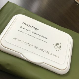 イニスフリー(Innisfree)のイニスフリー　オリーブリアルクレンジングティッシュ(クレンジング/メイク落とし)