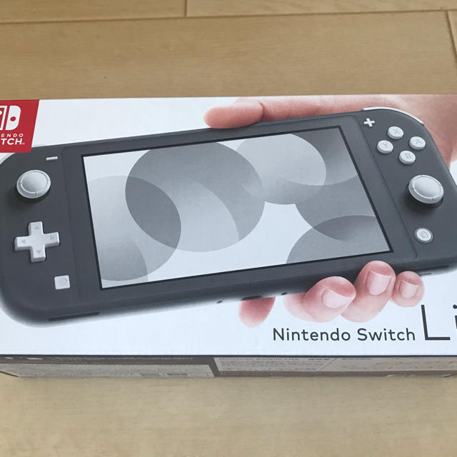 新品未使用　Nintendo Switch Liteグレー