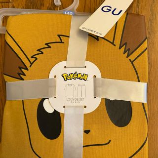 ジーユー(GU)のお値下げ不可　新品　gu ポケモン　パジャマ　イーブイ　140(パジャマ)