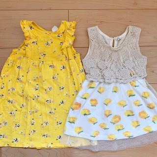 ベビーギャップ(babyGAP)の女の子❁ワンピース4点セット 90-95㎝美品⋆(ワンピース)